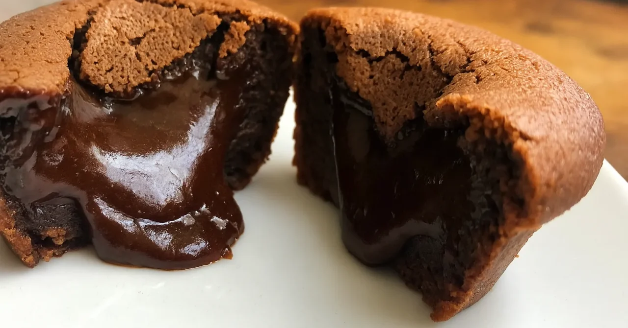 Lávové tortičky s tekutým stredom