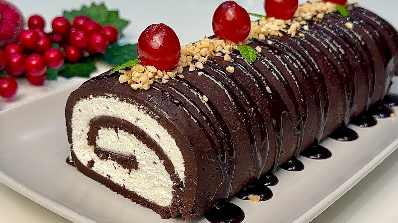 nepečená roláda s mascarpone