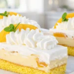 Likérové rezy s broskyňou