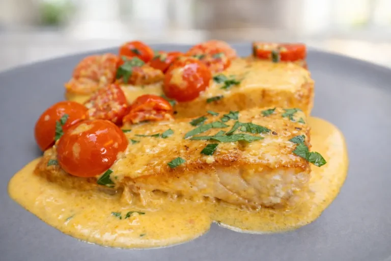 Losos v krémovej omáčke