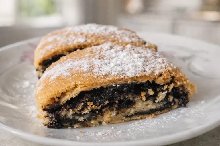 Maková štrúdľa s jablkami