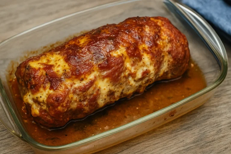 Mäsová roláda so syrom