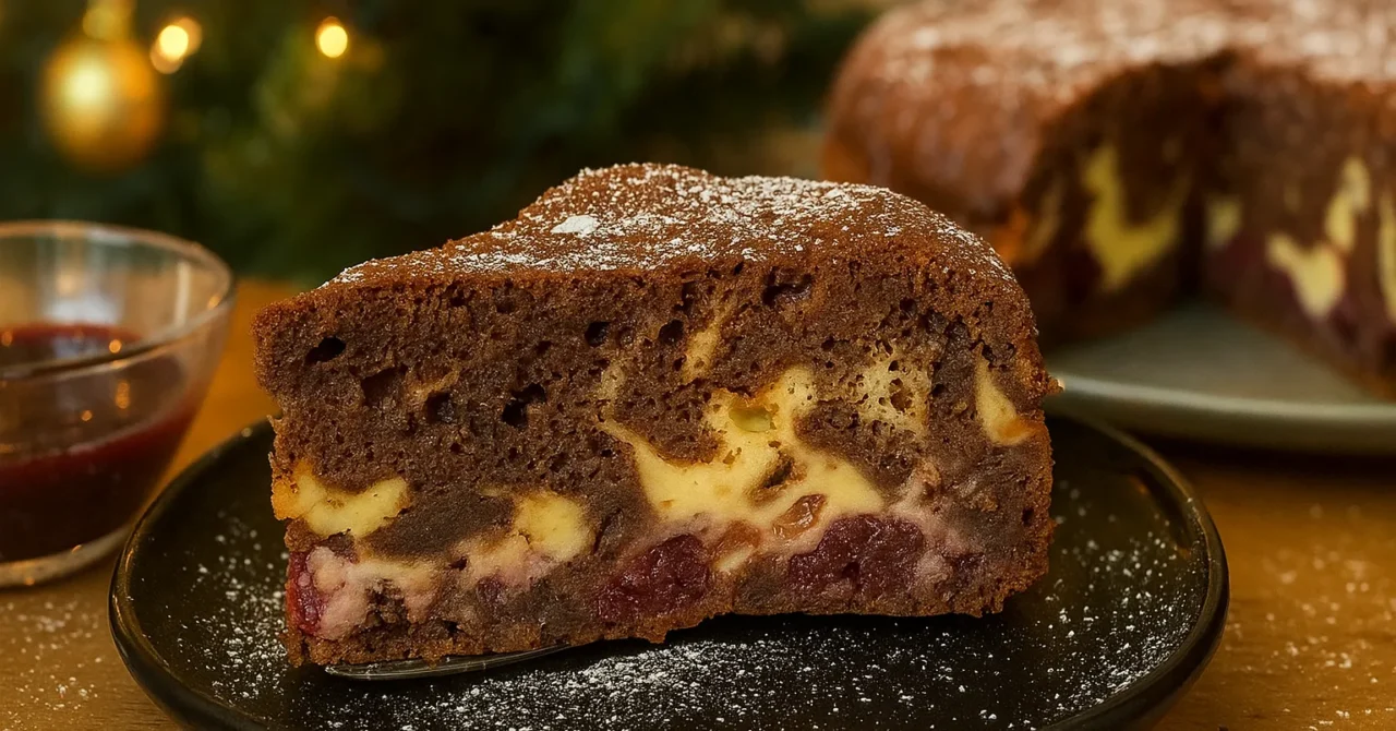 Mramorový koláč s mascarpone