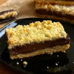 Mrveničkový koláč s čokoládovým pudingom