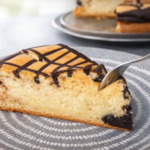 Nadýchaný mramorový koláč