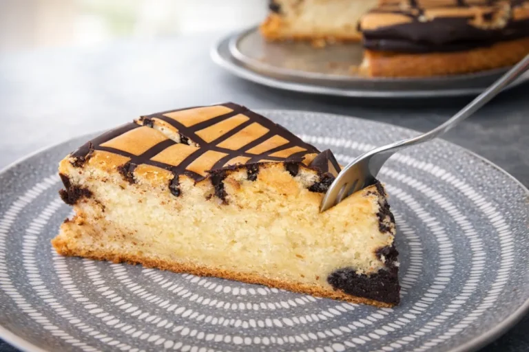 Nadýchaný mramorový koláč