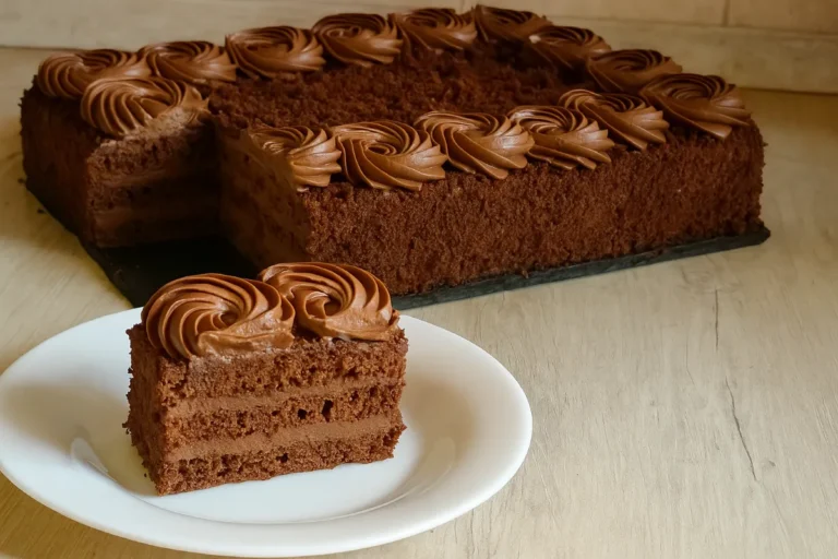 Najlepšia čokoládová torta na plech