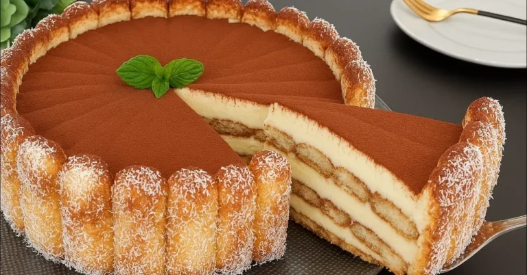 Nepečená Tiramisu torta