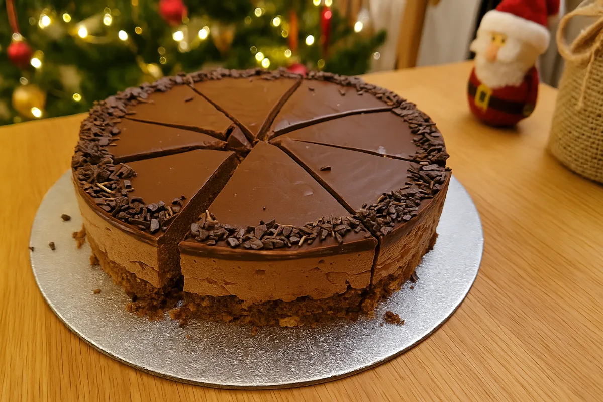 Nepečená čokoládová torta