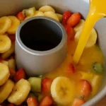 Nepečená ovocná bábovka