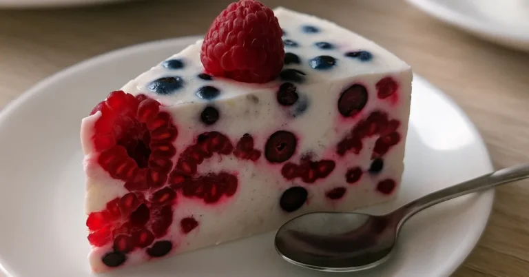 Nepečená torta z kyslej smotany