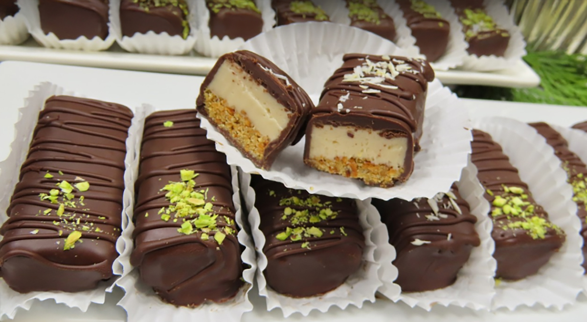 Nepečené Kinder Bueno tyčinky