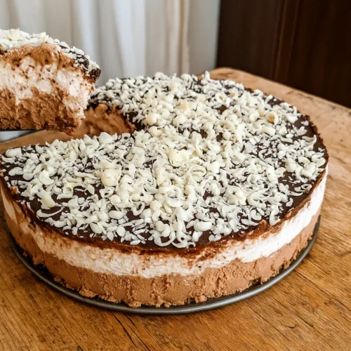Nepečený Kinder Bueno cheesecake
