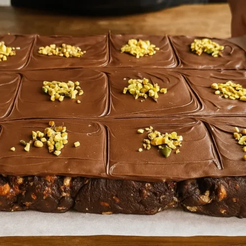 Nepečený dezert s Nutellou