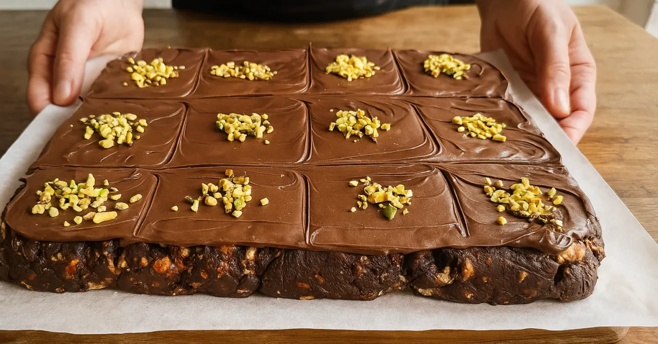 Nepečený dezert s Nutellou