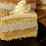 Orechová torta s jablkami