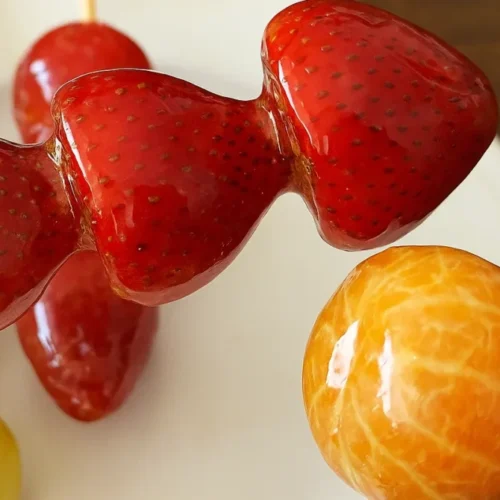 Ovocie v cukrovej kruste Tanghulu