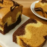 Parený mramorový koláč (Brudel)