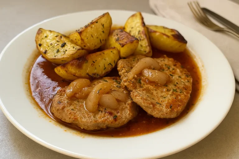 Pečené bravčové karé