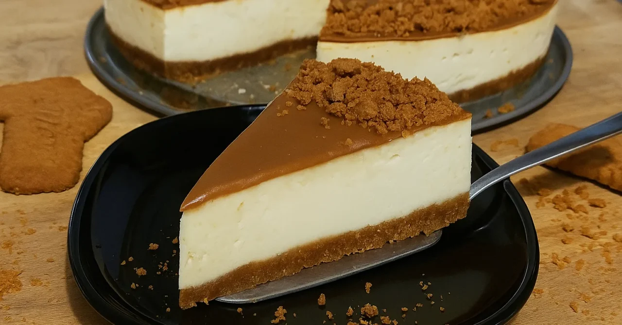 Pečený Lotus cheesecake