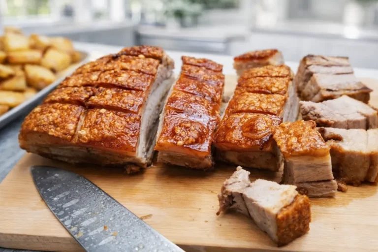 Pečený bôčik na zemiakoch