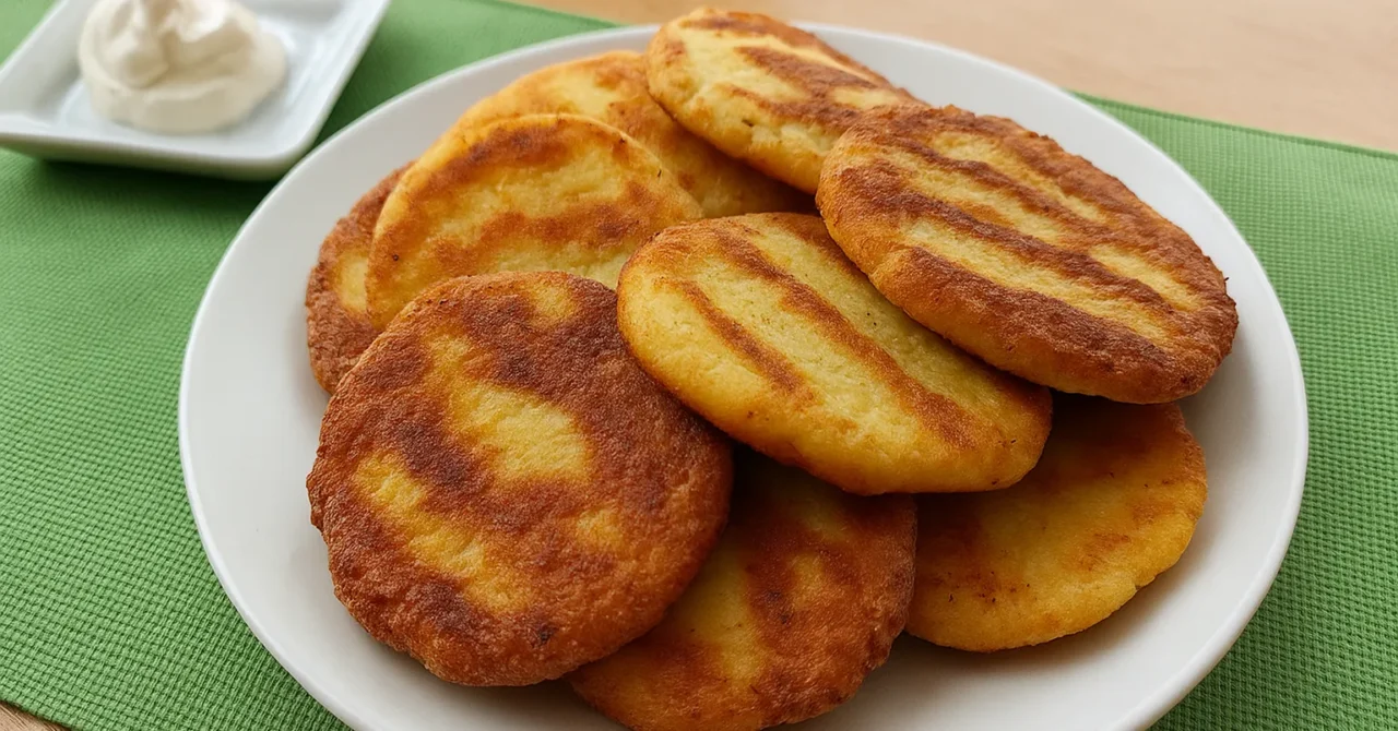 Placky z varených zemiakov