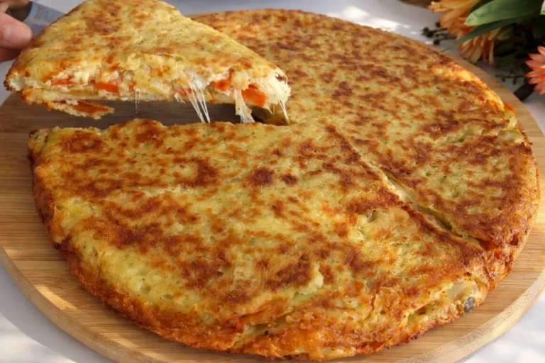 Plnená zemiaková placka