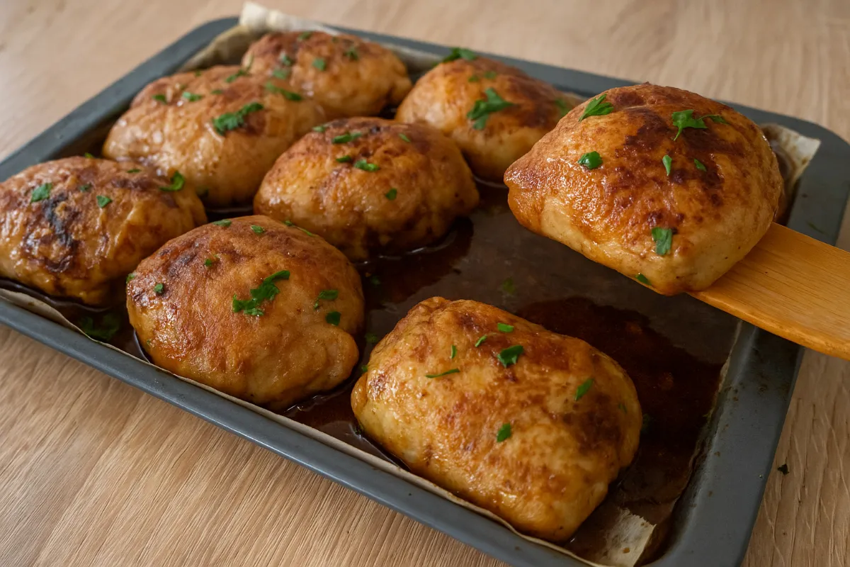 Plnené kuracie stehná