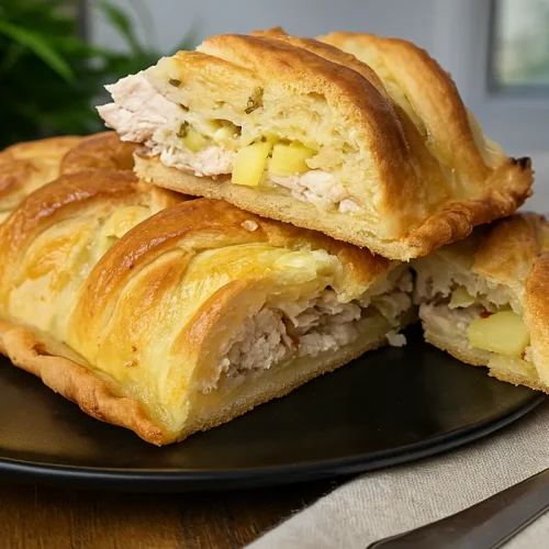 Plnené slané taštičky