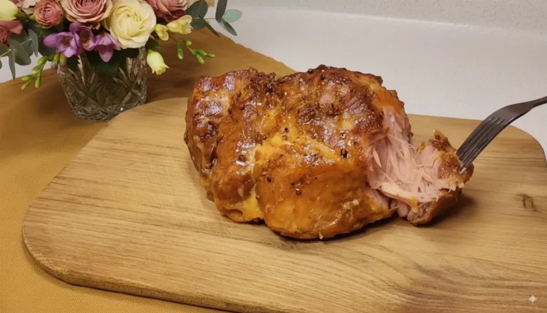 Pomaly pečená krkovička v celku