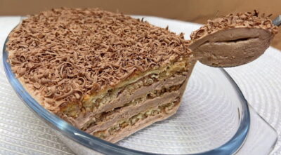 Pomarančovo-čokoládový krémový dezert