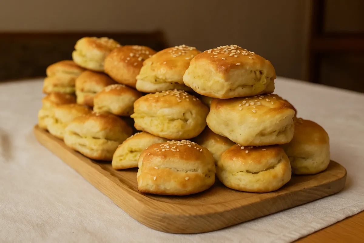 Prekladané zemiakové pagáče