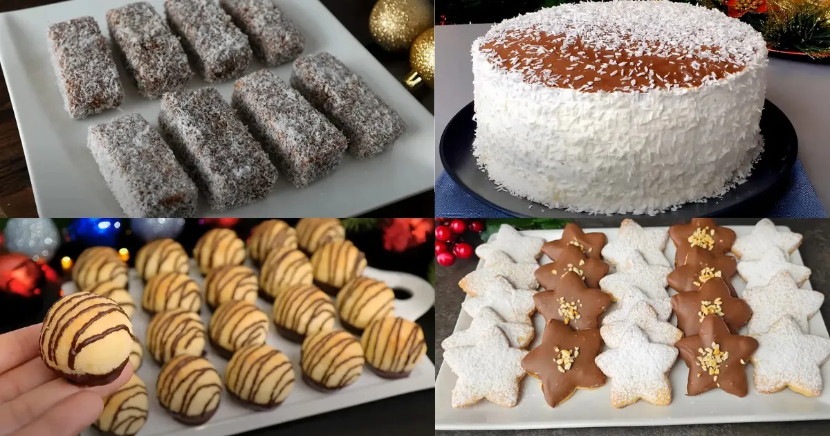 Recepty na kokosové vianočné pečivo