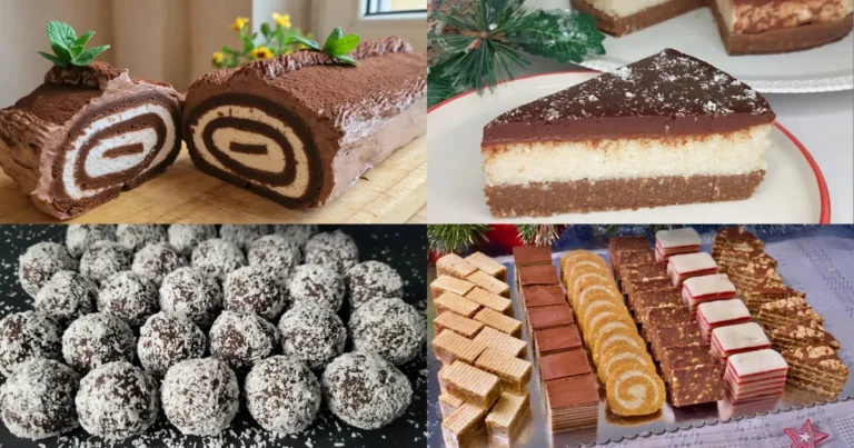 Recepty na nepečené vianočné dezerty