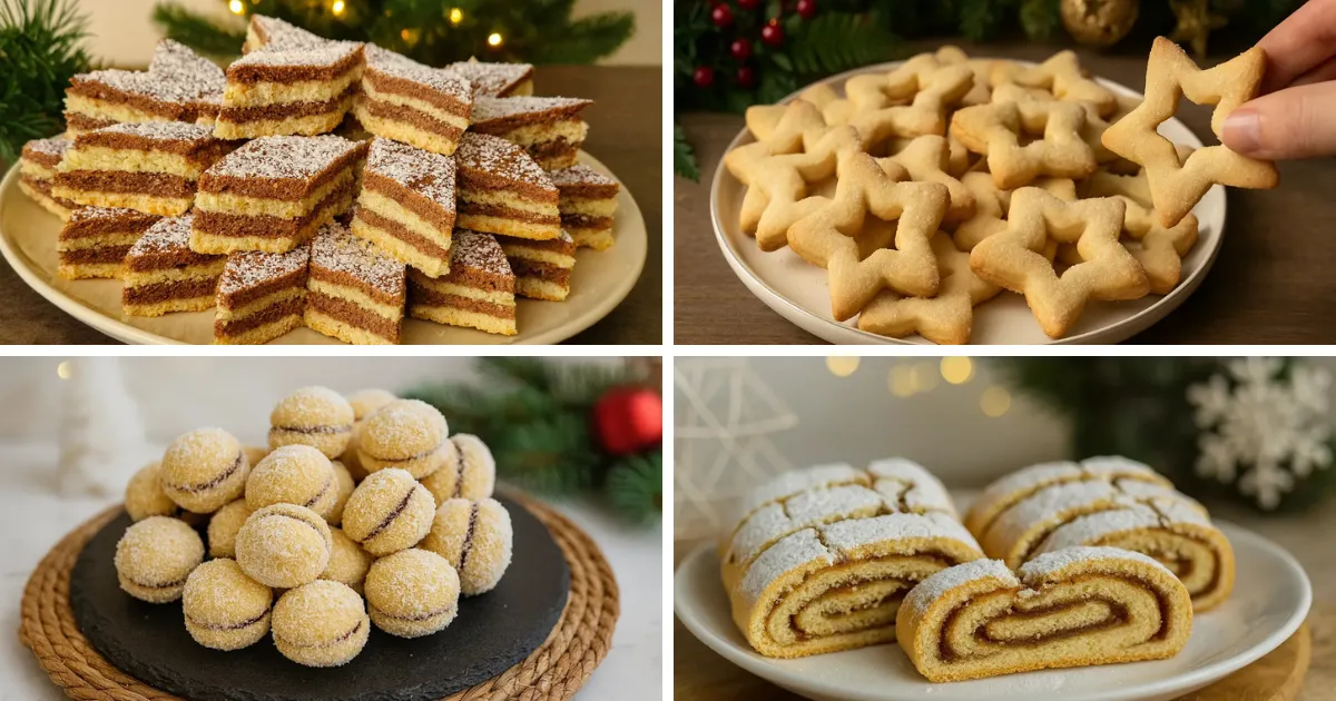 Recepty na vianočné pečivo bez masla