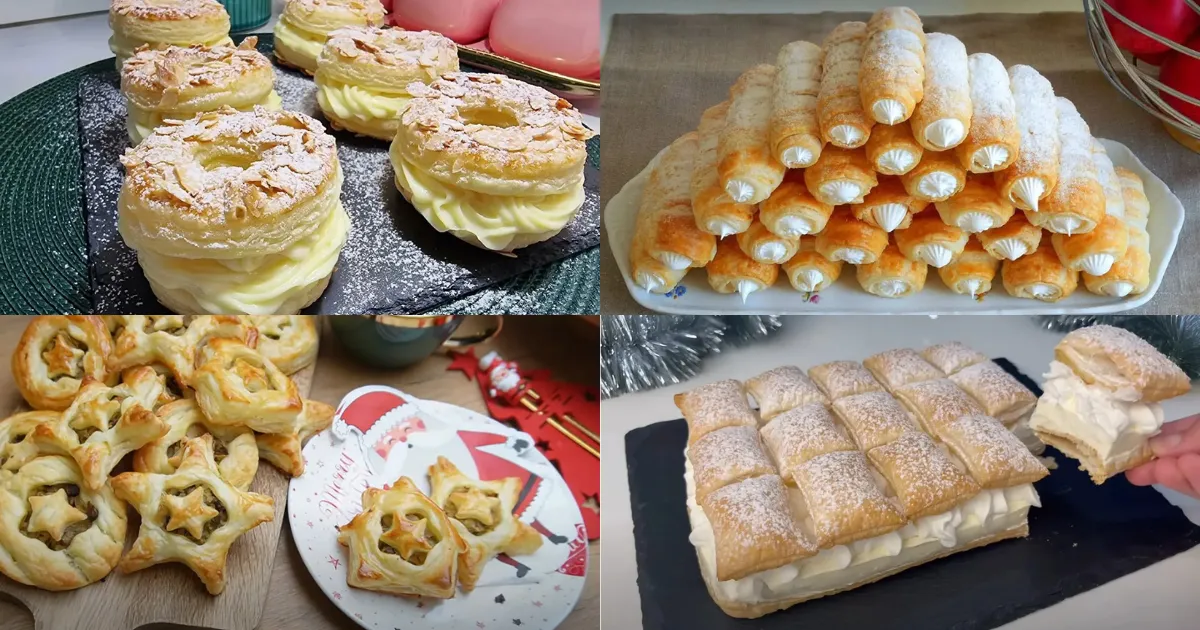 Recepty z lístkového cesta na Vianoce