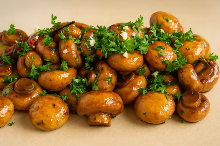 Restované šampiňóny