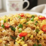 Rýchla pražená ryža