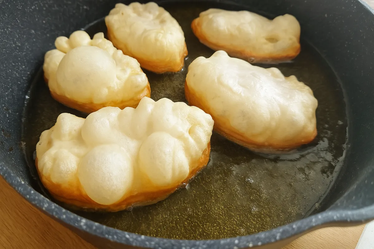 Rýchle langoše z majonézy