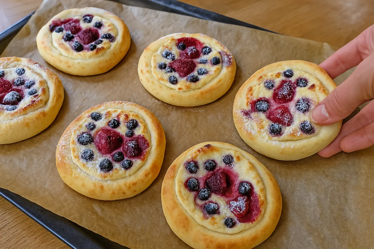 Rýchle tvarohové koláčiky