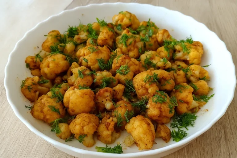 Rýchly karfiol na panvici