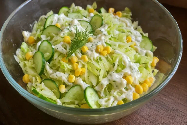 Šalát z pekinskej kapusty