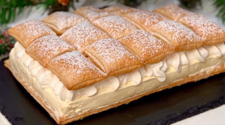 Silvestrovská KRÉMEŠ TORTA