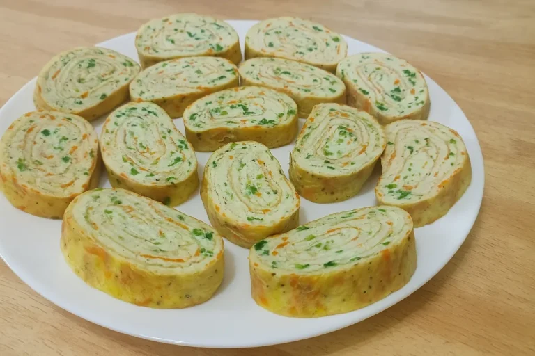 Slaná mrkvová roláda