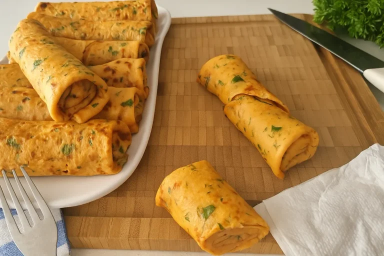 Slané palacinky plnené mletým mäsom