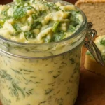 Špenátová nátierka s vajíčkom