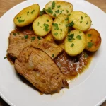 Špikované bravčové stehno