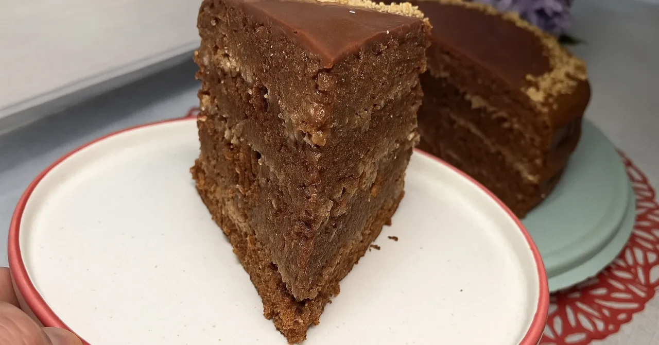 Starodávna čokoládová torta