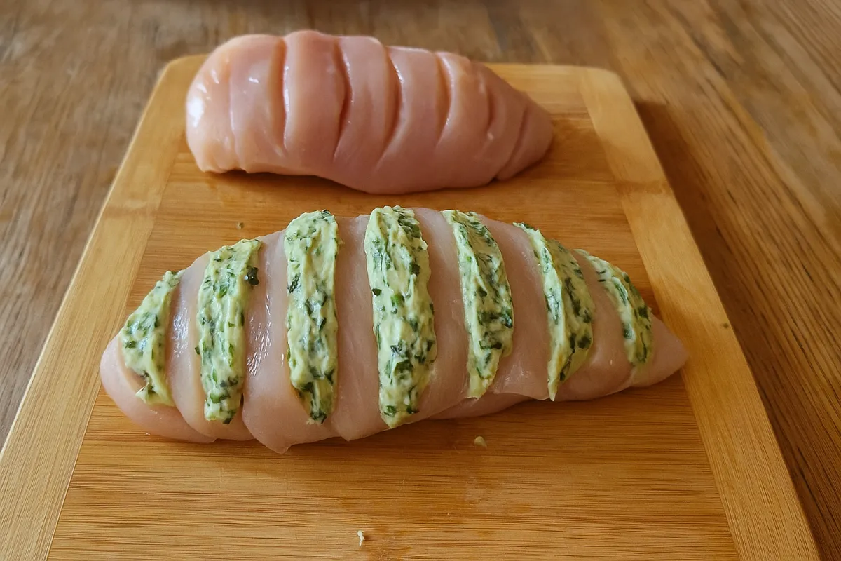 Šťavnatá kuracia harmonika