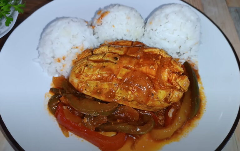 Šťavnaté kuracie prsia s čerstvými paprikami